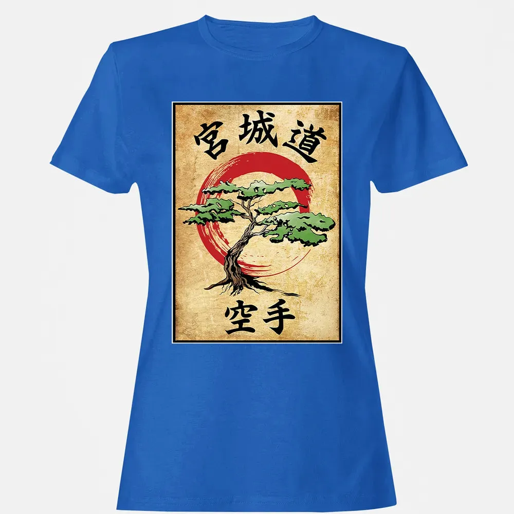 Miyagi Do Woodblock Women's T-shirt - 14