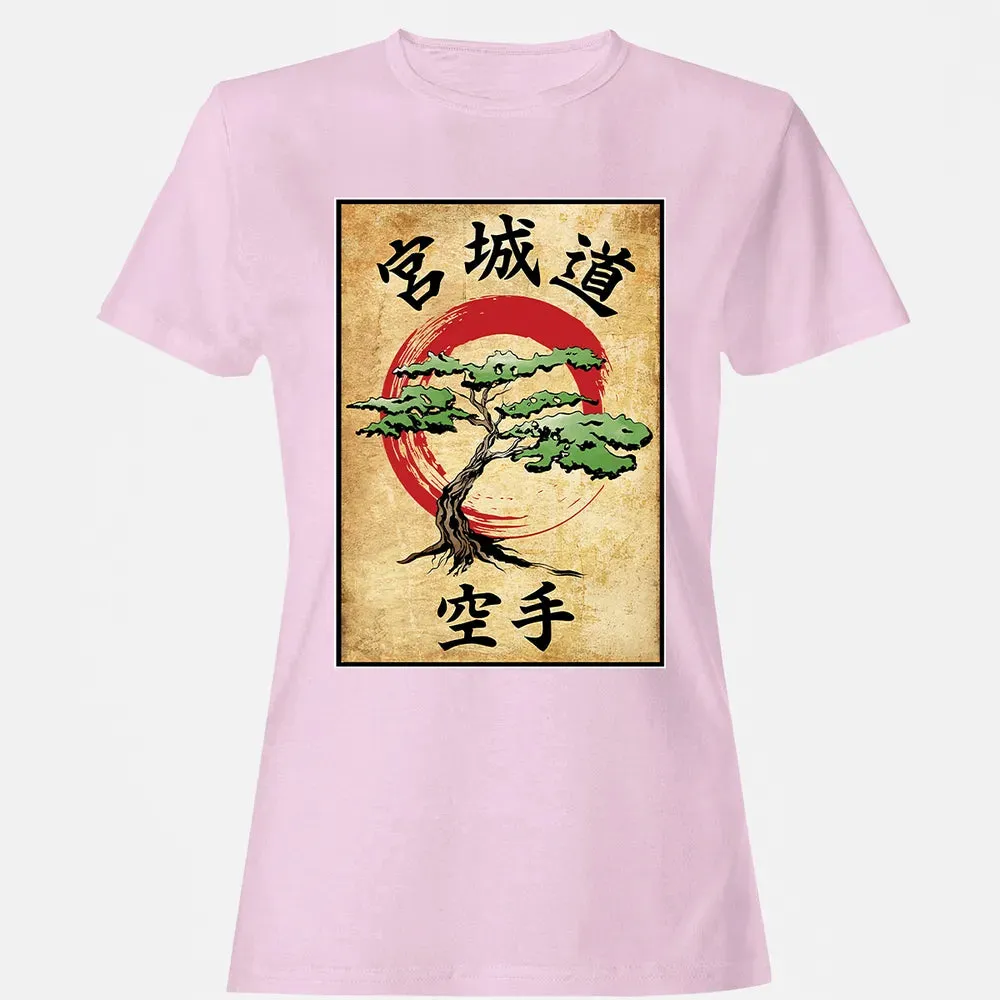 Miyagi Do Woodblock Women's T-shirt - 9