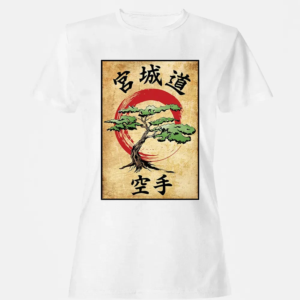Miyagi Do Woodblock Women's T-shirt - 16