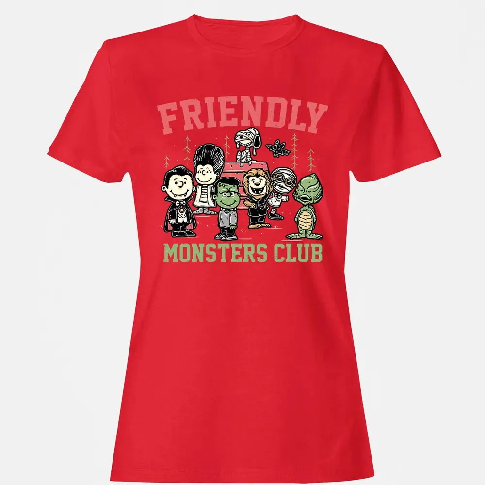 Friendly Monsters Club Women's T-shirt - 13