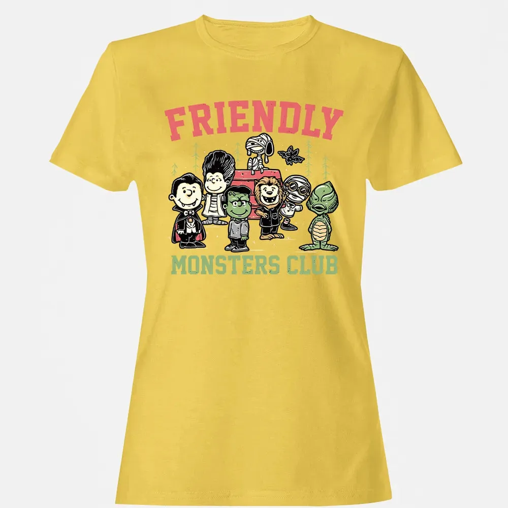Friendly Monsters Club Women's T-shirt - 4