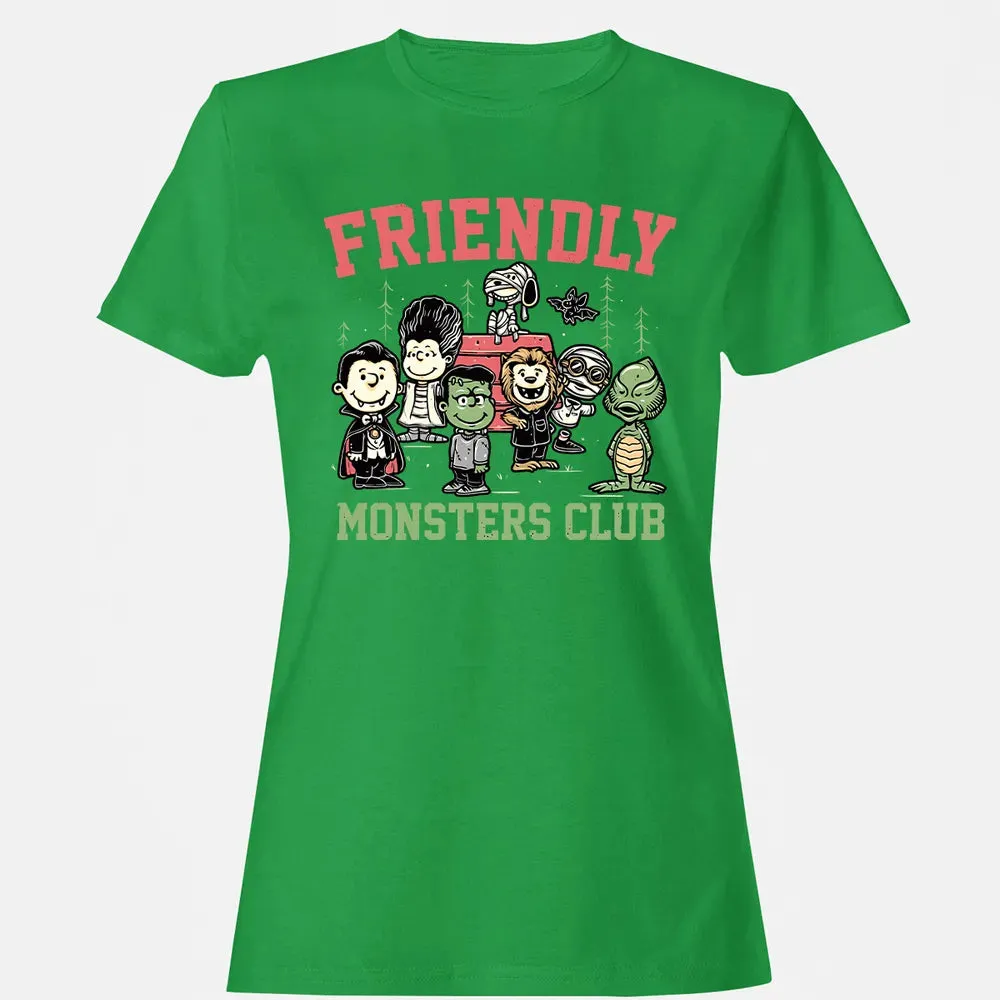Friendly Monsters Club Women's T-shirt - 7