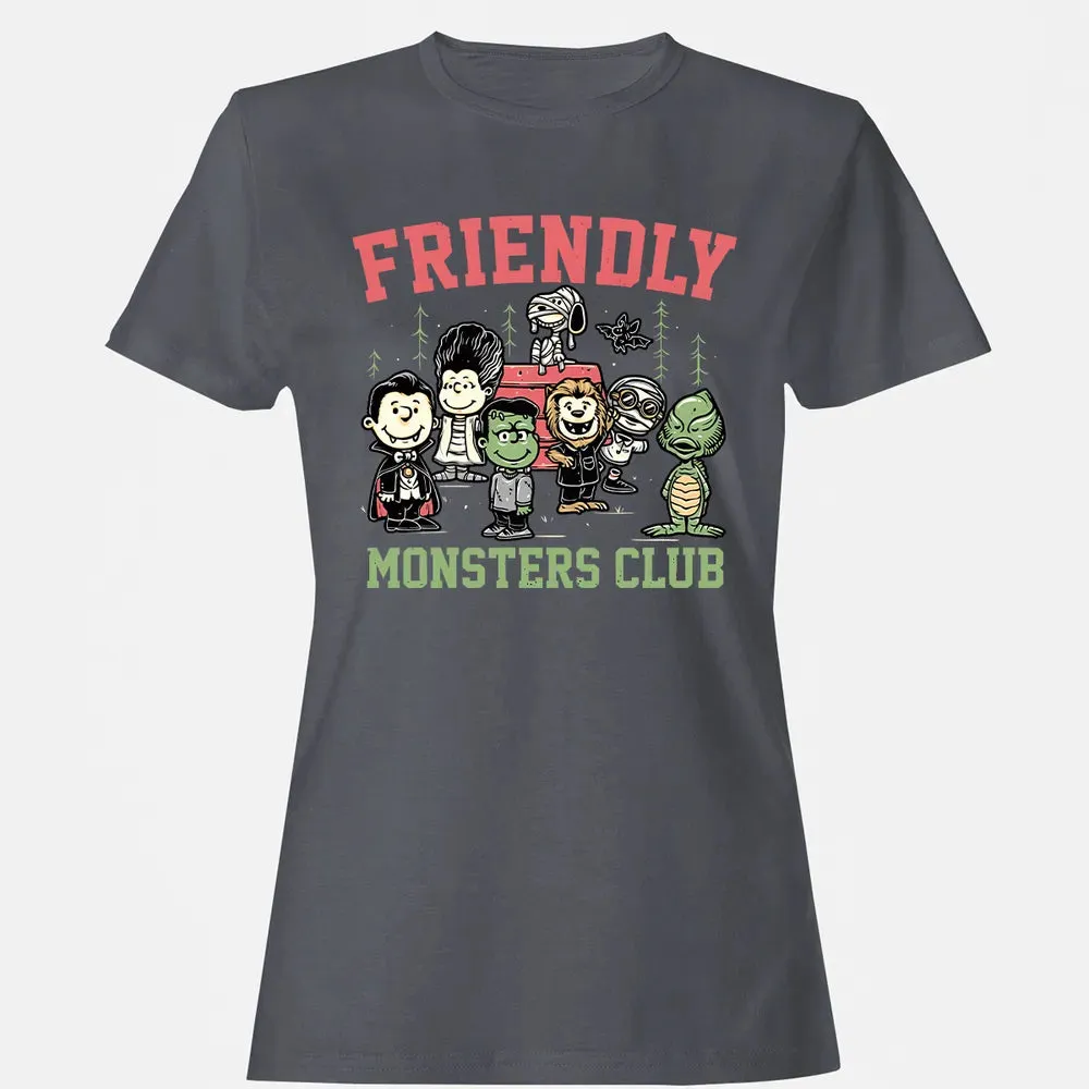 Friendly Monsters Club Women's T-shirt - 5