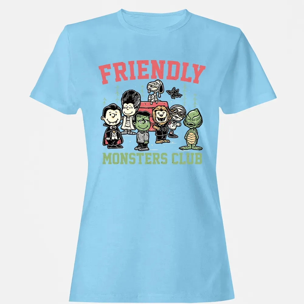 Friendly Monsters Club Women's T-shirt - 8