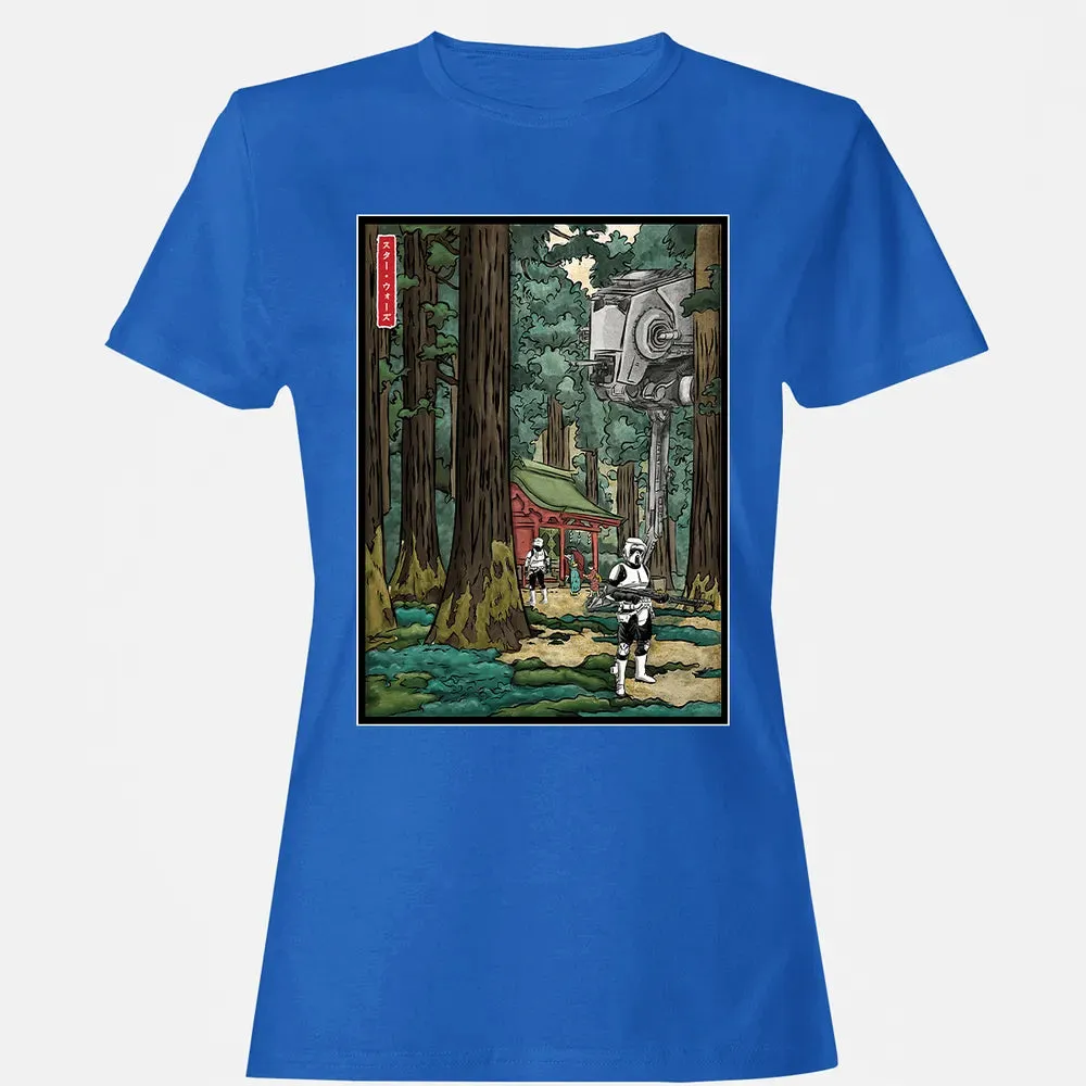 Galactic Empire in japanese forest Women's T-shirt - 14