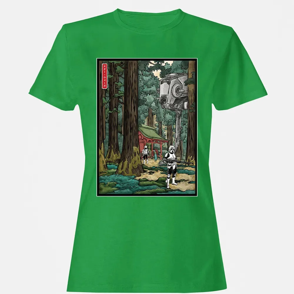 Galactic Empire in japanese forest Women's T-shirt - 7