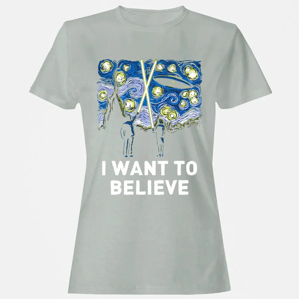 I Want To Believe Women's T-shirt - 2