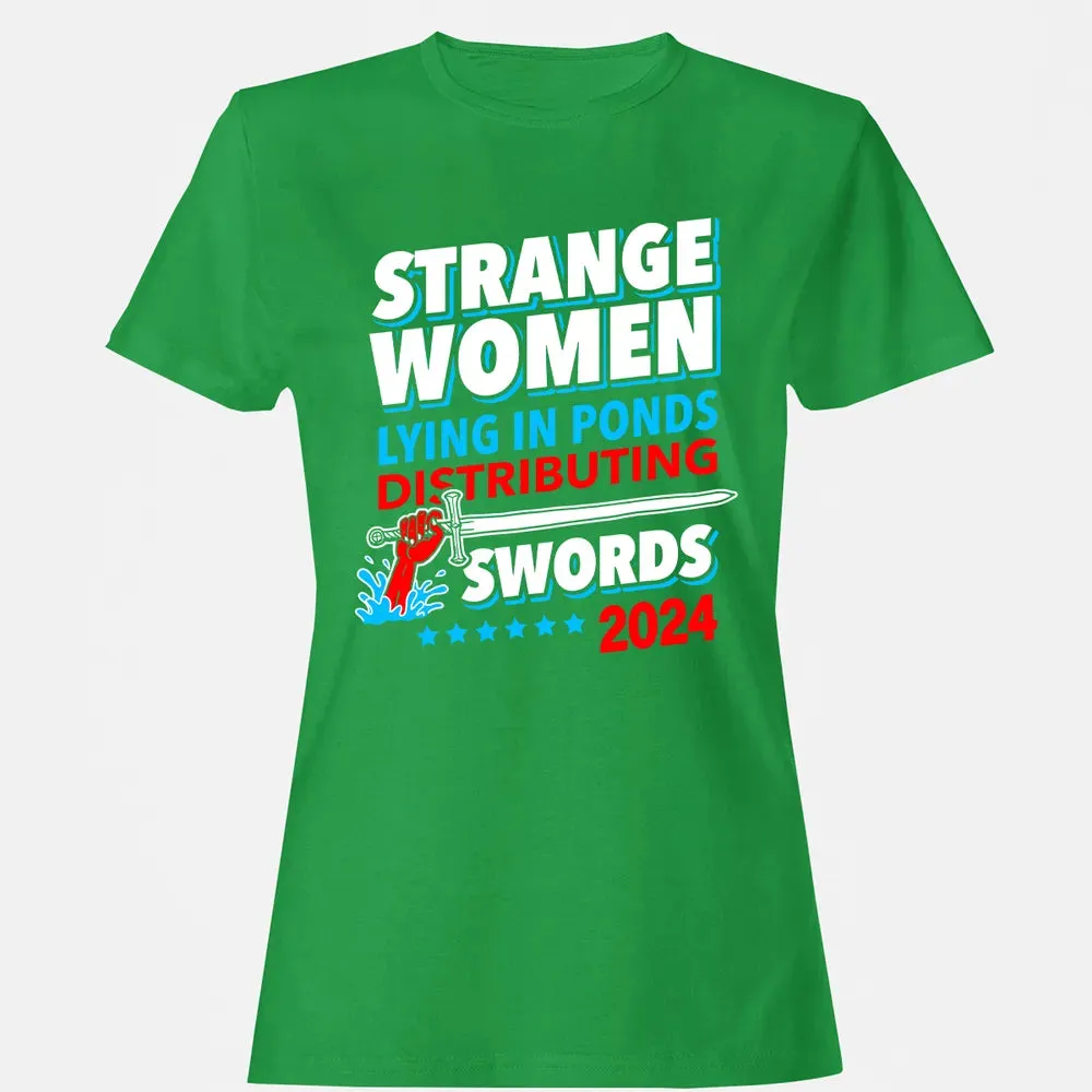 Strange women lying in ponds distributing swords 2024 Women's T-shirt - 7