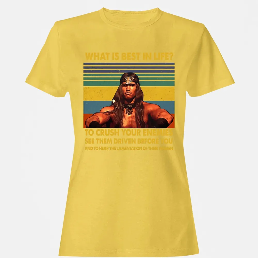 WHAT IS BEST IN LIFE Women's T-shirt - 4