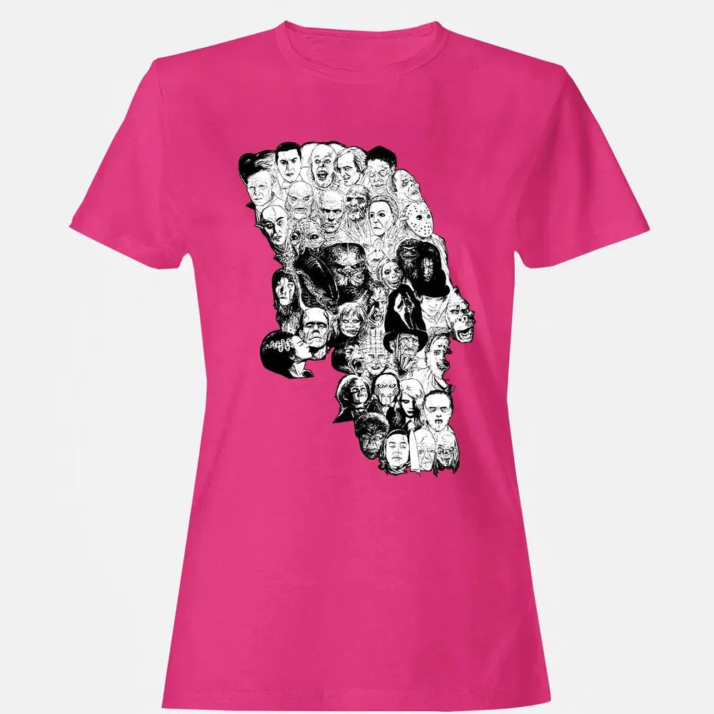 Horror Skull Women's T-shirt - 6