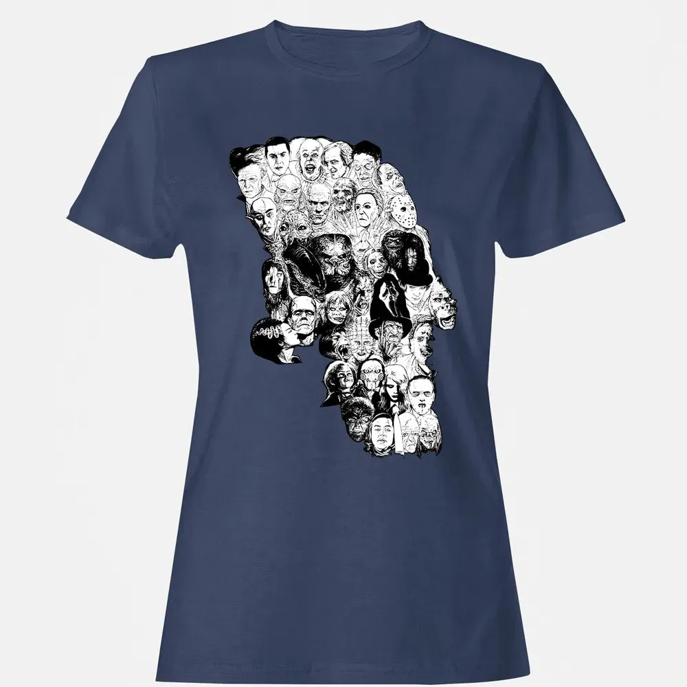 Horror Skull Women's T-shirt - 10
