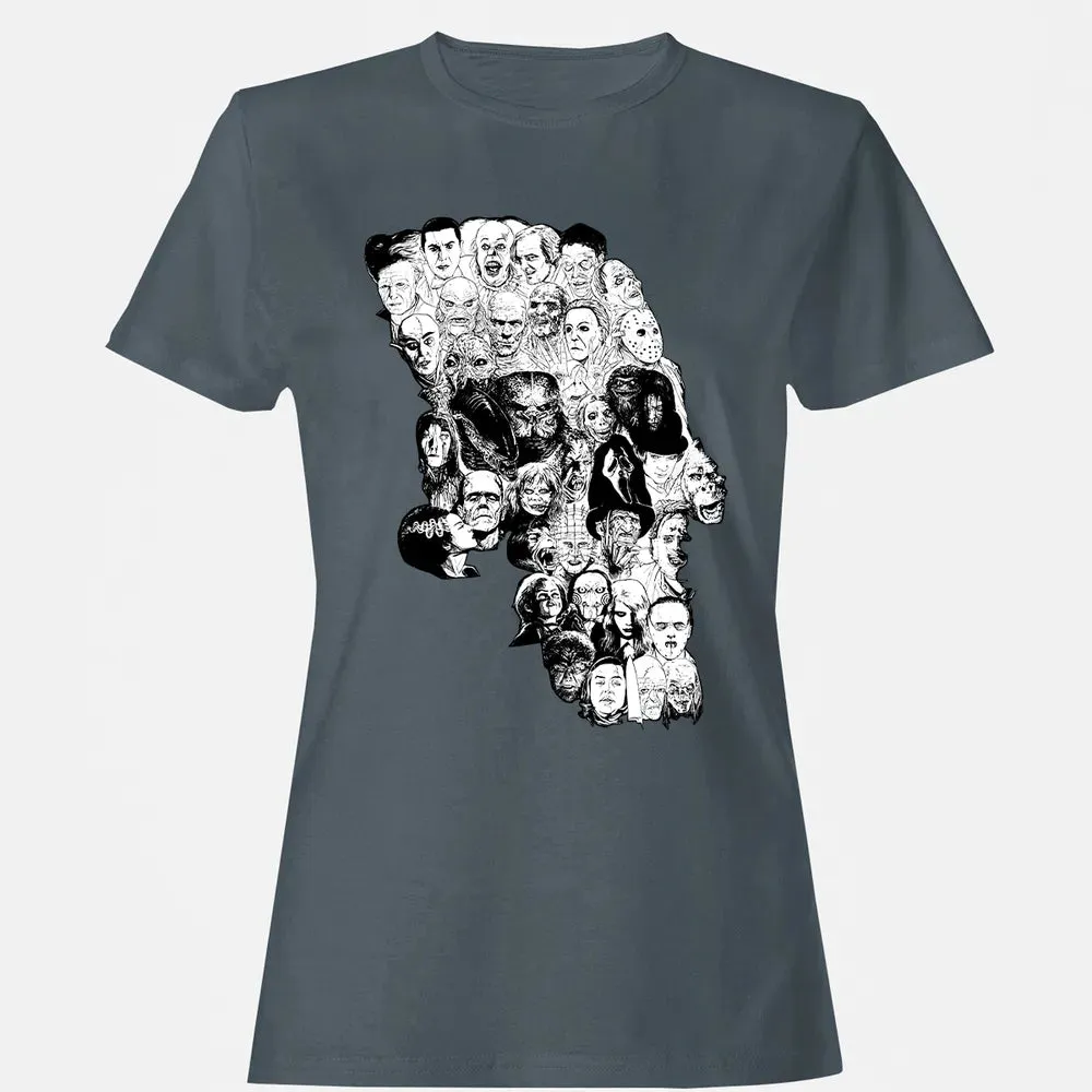 Horror Skull Women's T-shirt - 3