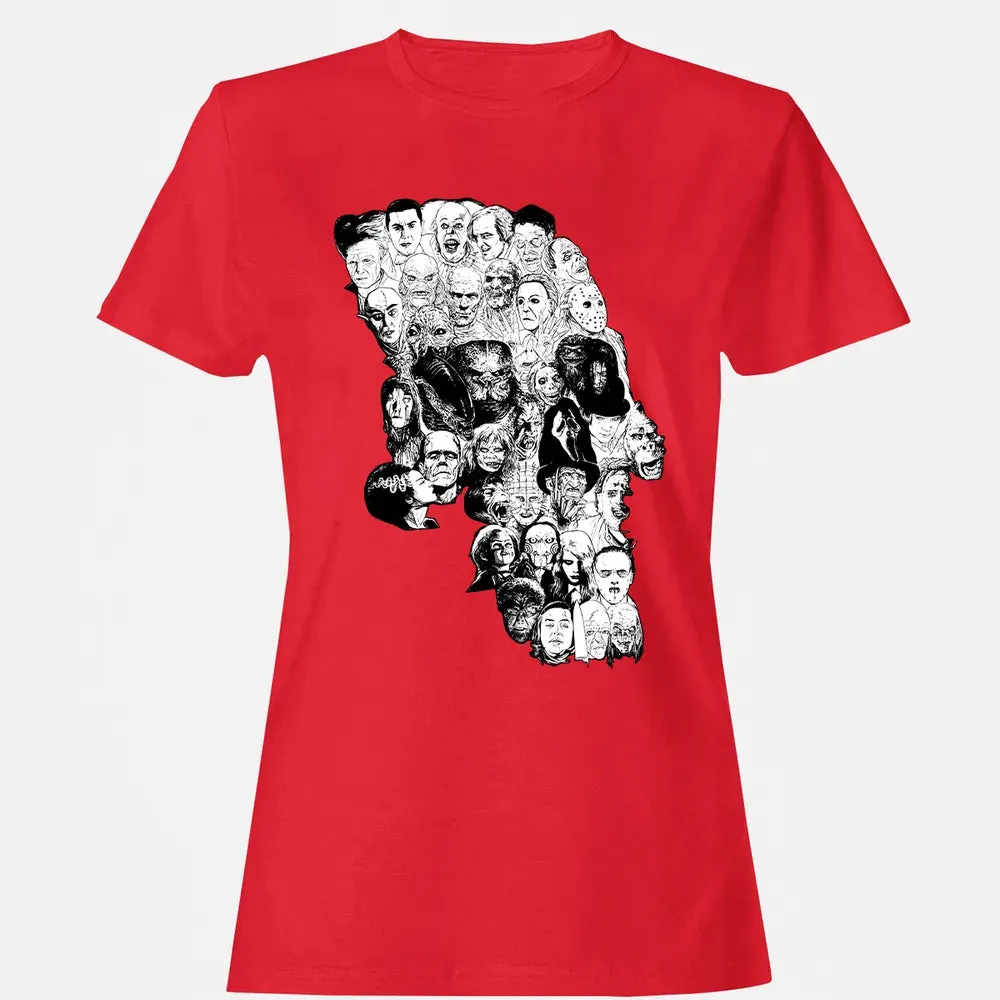Horror Skull Women's T-shirt - 13