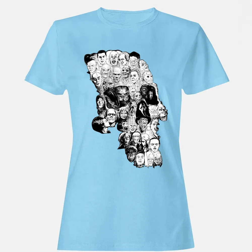Horror Skull Women's T-shirt - 8