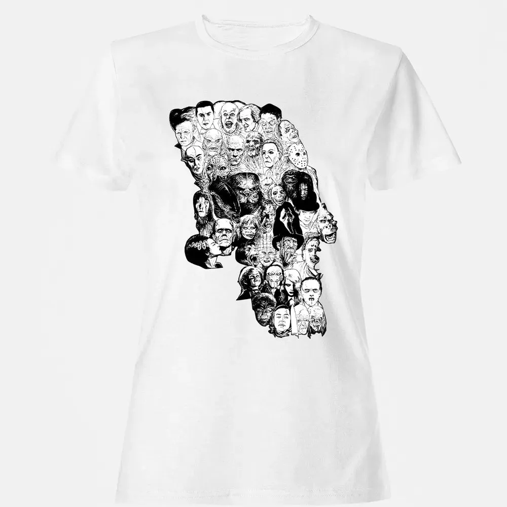 Horror Skull Women's T-shirt - 16