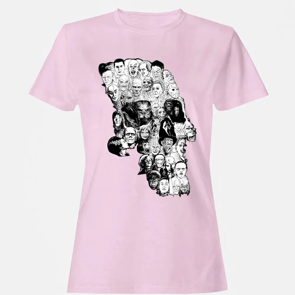 Horror Skull Women's T-shirt - 9