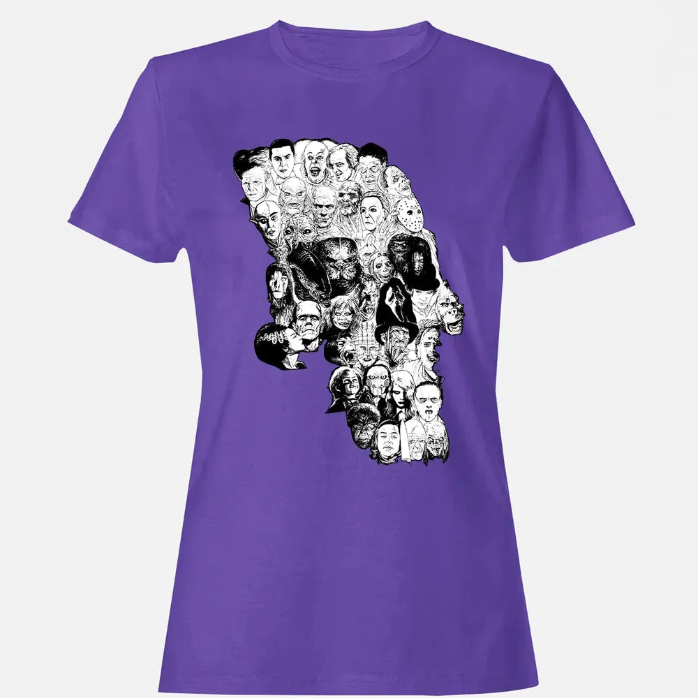 Horror Skull Women's T-shirt - 12