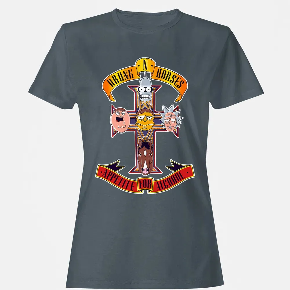 Drunk Horses Women's T-shirt - 3