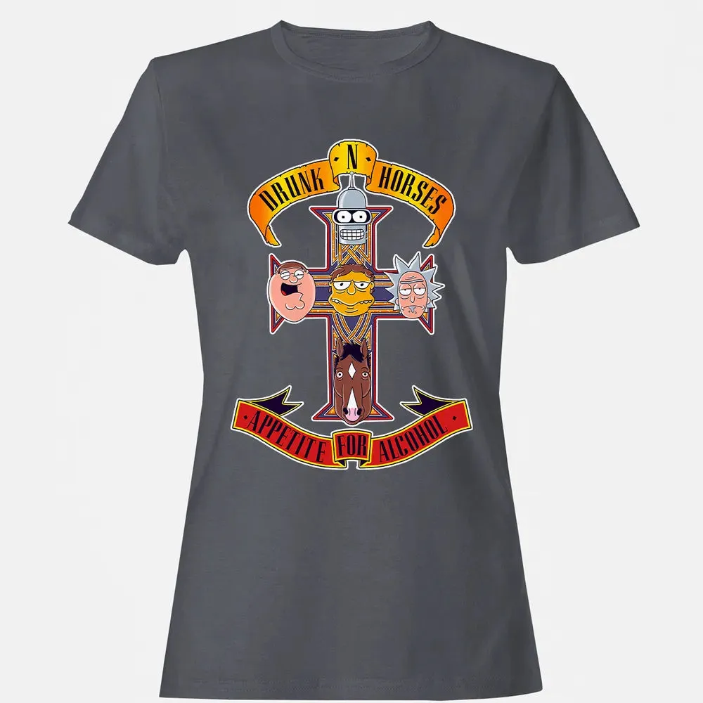 Drunk Horses Women's T-shirt - 5