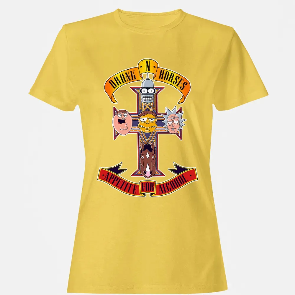Drunk Horses Women's T-shirt - 4