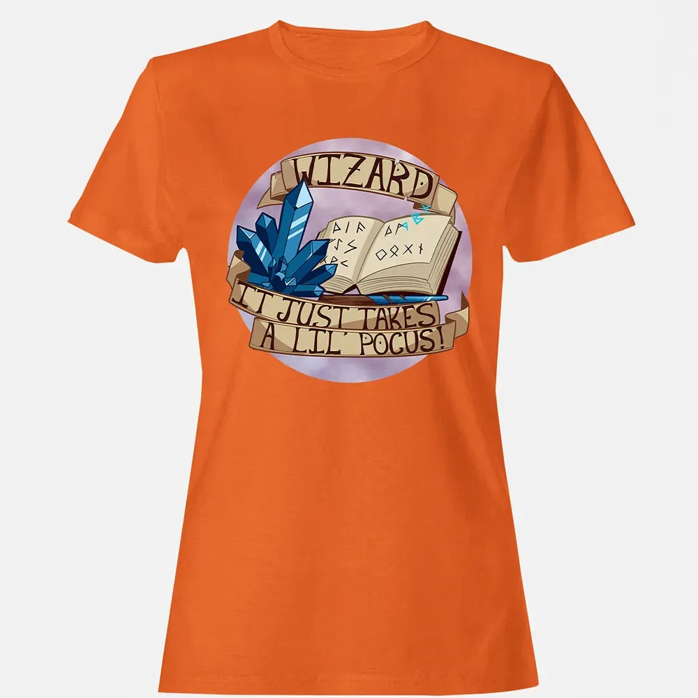 Wizard   It Just Takes a Lil Pocus Women's T-shirt - 11