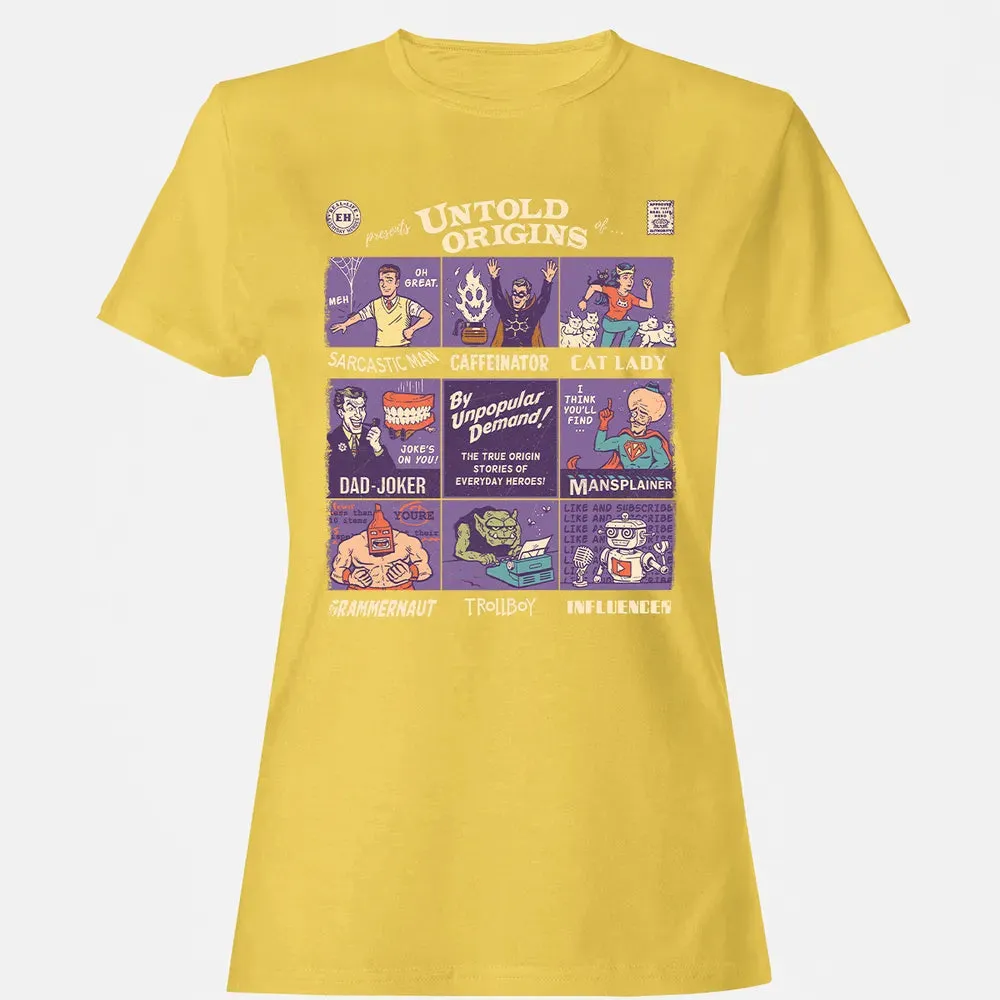 Untold Origins Women's T-shirt - 4
