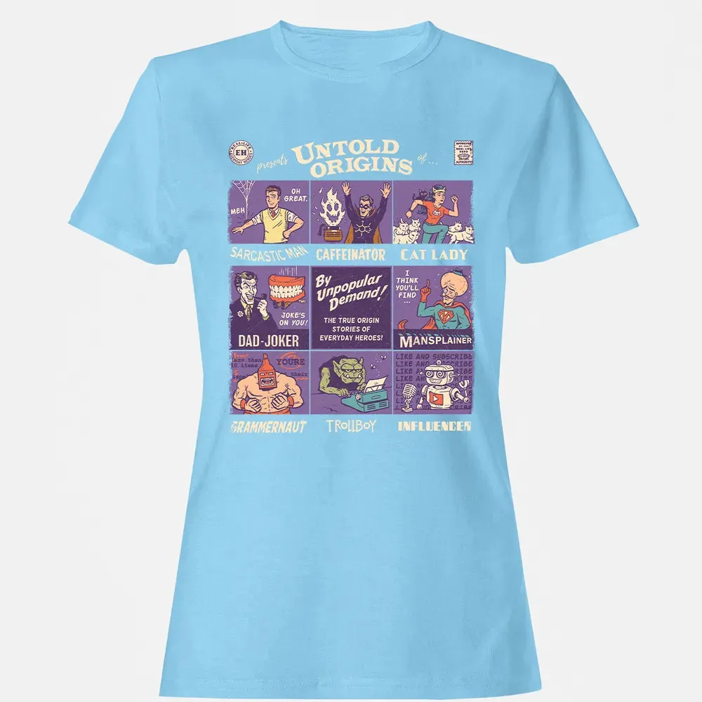 Untold Origins Women's T-shirt - 8