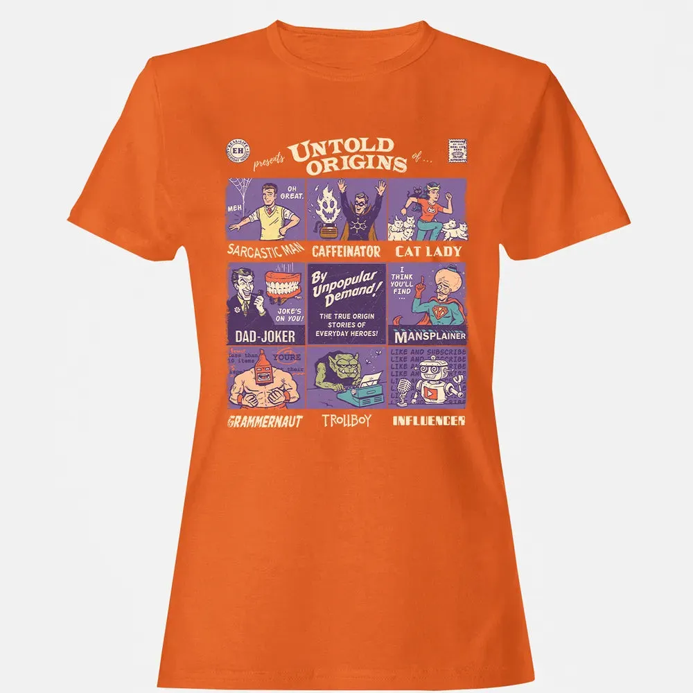Untold Origins Women's T-shirt - 11