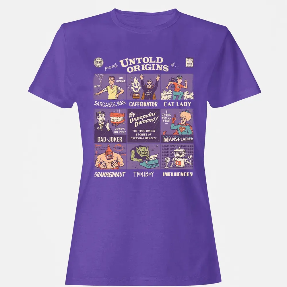 Untold Origins Women's T-shirt - 12