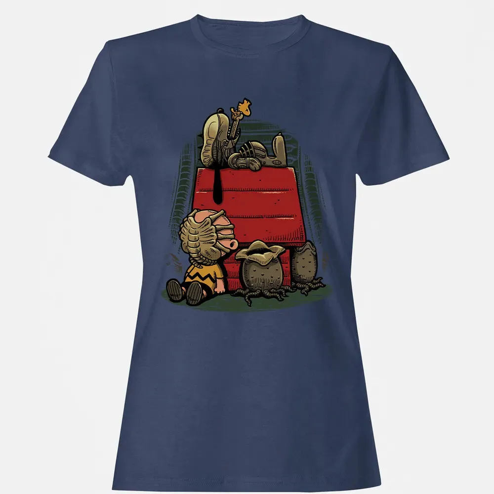 CB and Alien Women's T-shirt - 10