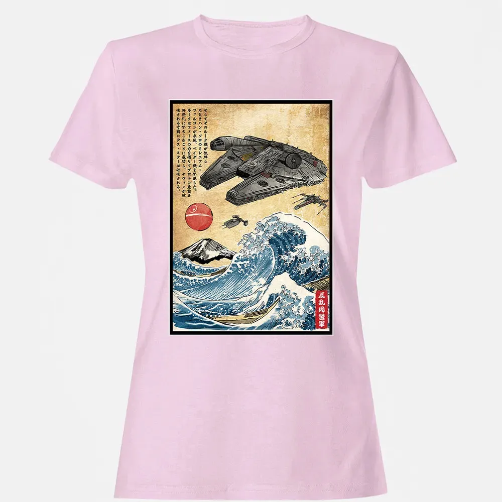 Rebels in Japan woodblock Women's T-shirt - 9