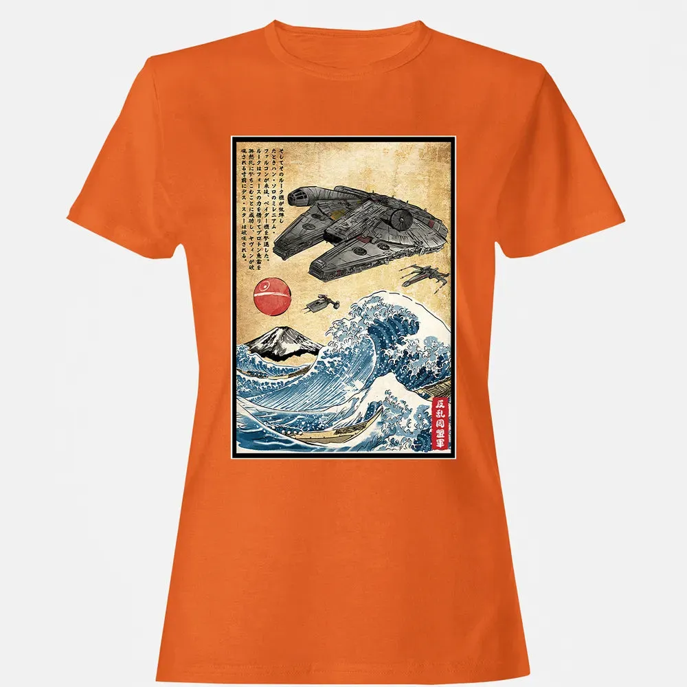Rebels in Japan woodblock Women's T-shirt - 11