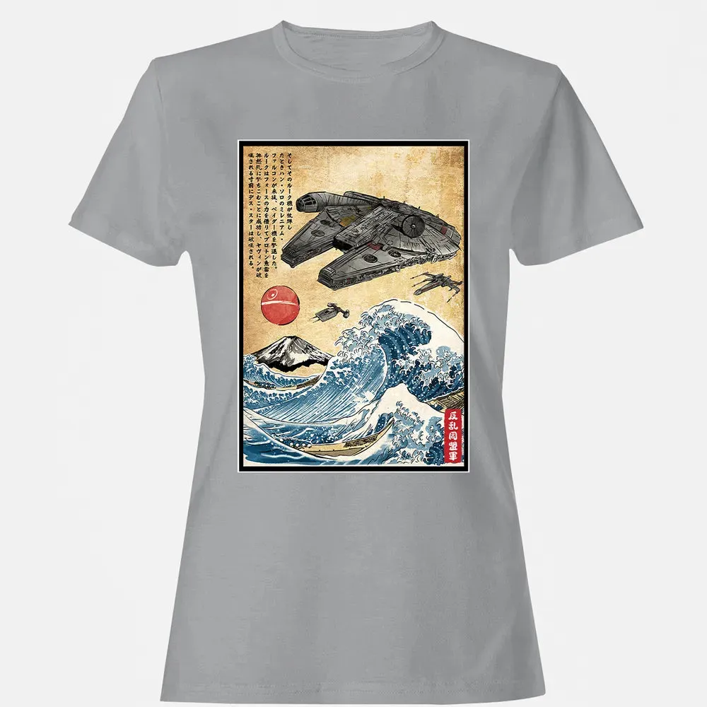 Rebels in Japan woodblock Women's T-shirt - 15