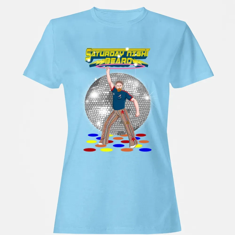 Saturday Night Beard Women's T-shirt - 8
