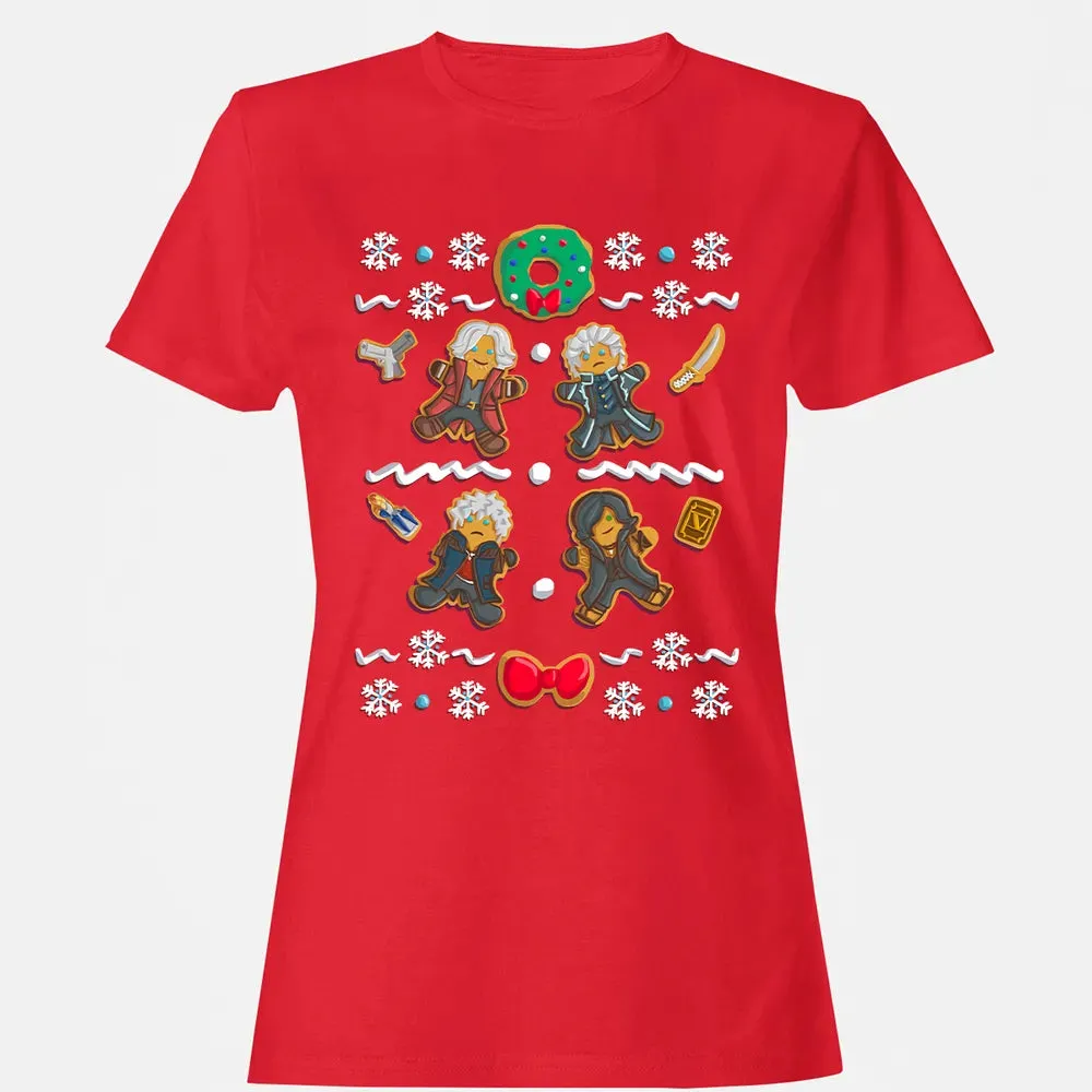 Devil May Cry Christmas Women's T-shirt - 13