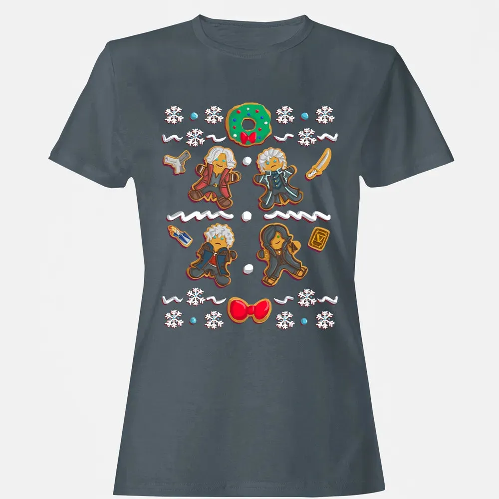 Devil May Cry Christmas Women's T-shirt - 3