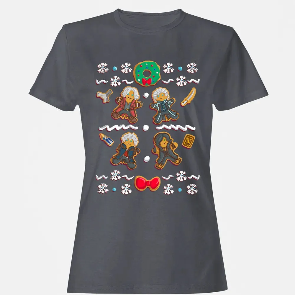 Devil May Cry Christmas Women's T-shirt - 5