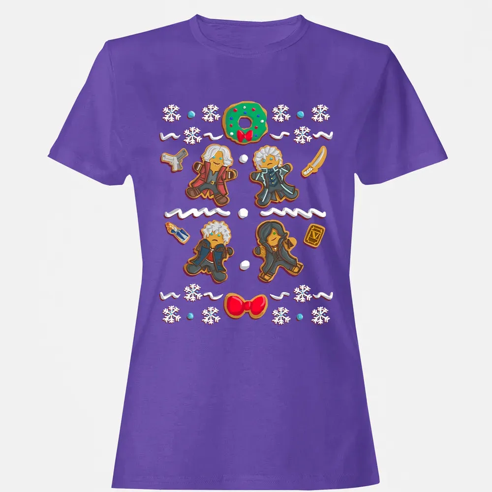 Devil May Cry Christmas Women's T-shirt - 12