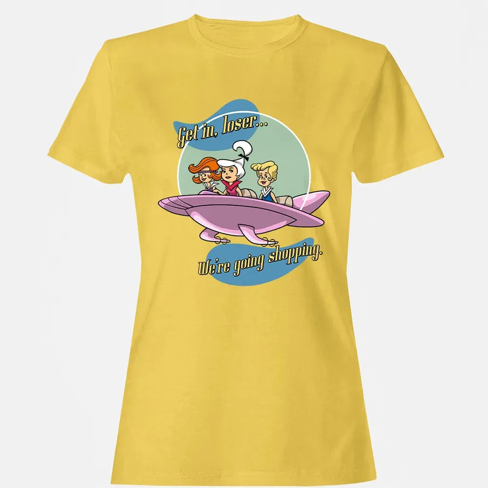 Going Shopping In Jet Women's T-shirt - 4