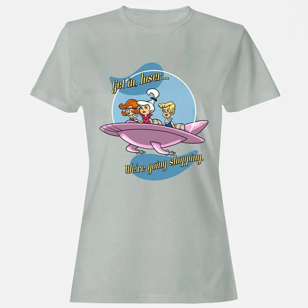 Going Shopping In Jet Women's T-shirt - 2