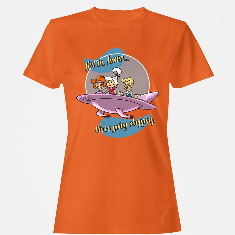 Going Shopping In Jet Women's T-shirt - 11