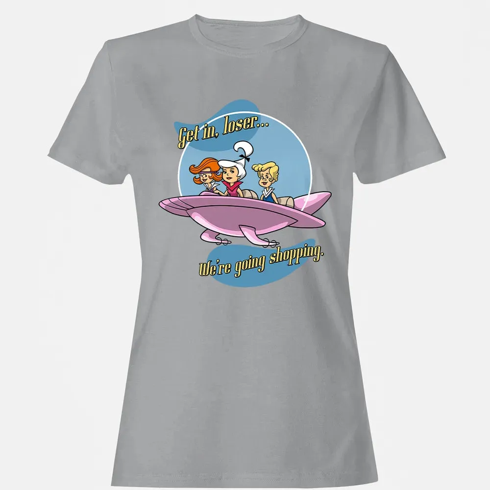 Going Shopping In Jet Women's T-shirt - 15