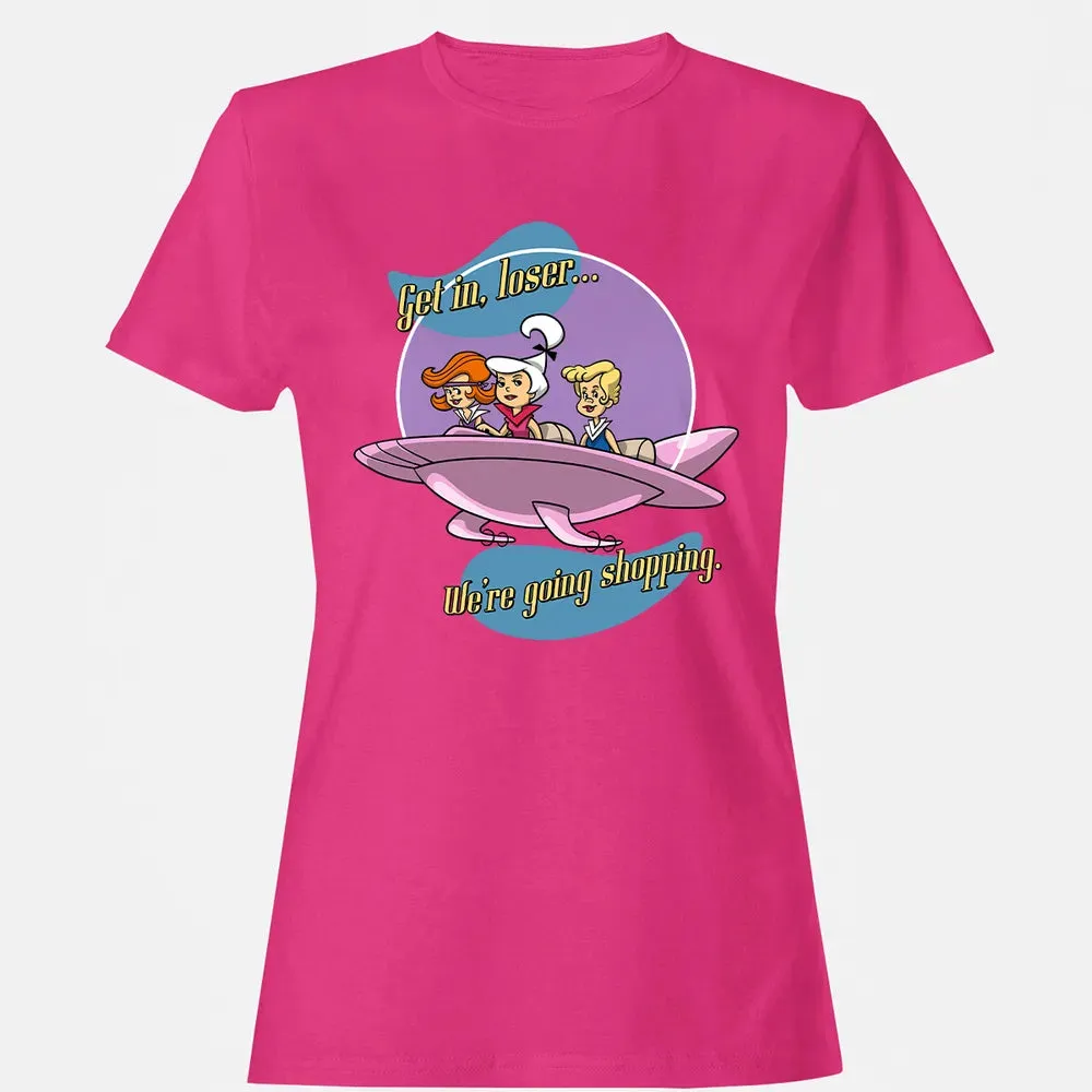 Going Shopping In Jet Women's T-shirt - 6