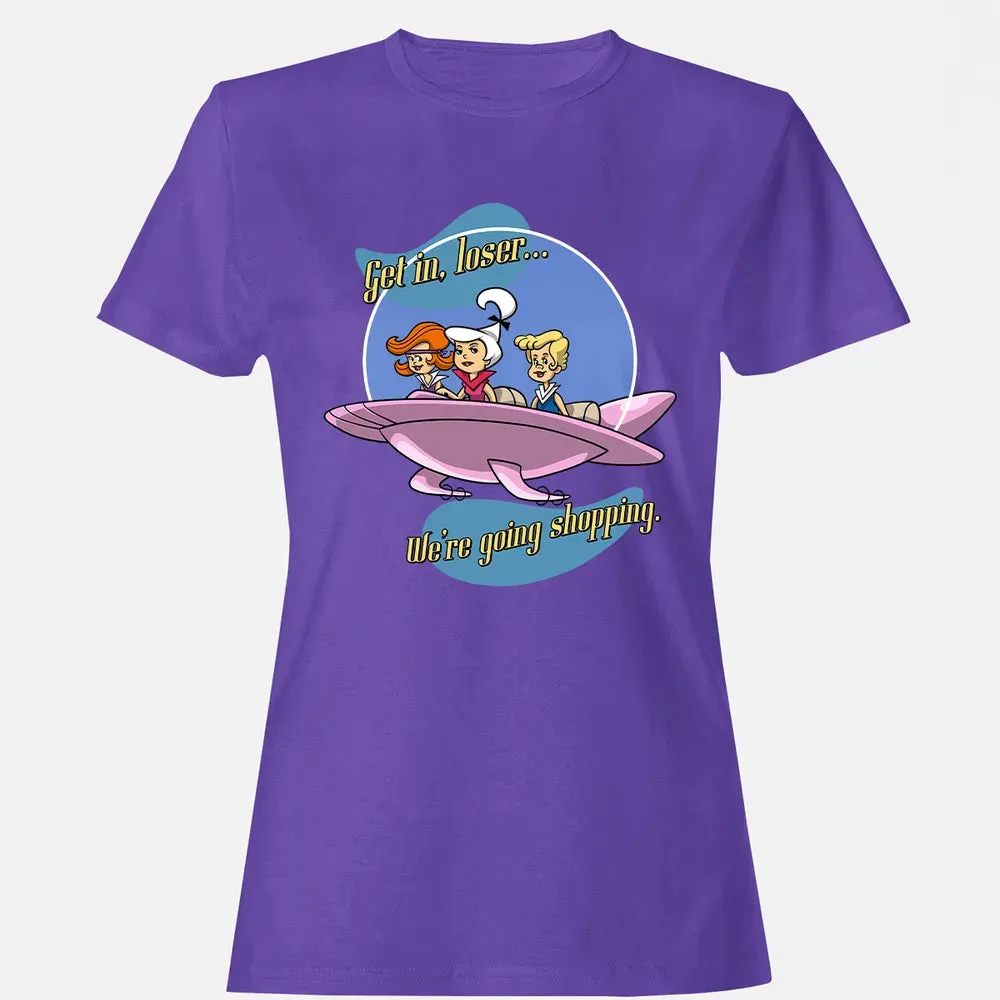 Going Shopping In Jet Women's T-shirt - 12