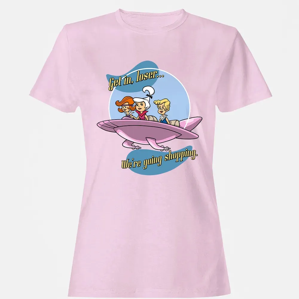 Going Shopping In Jet Women's T-shirt - 9