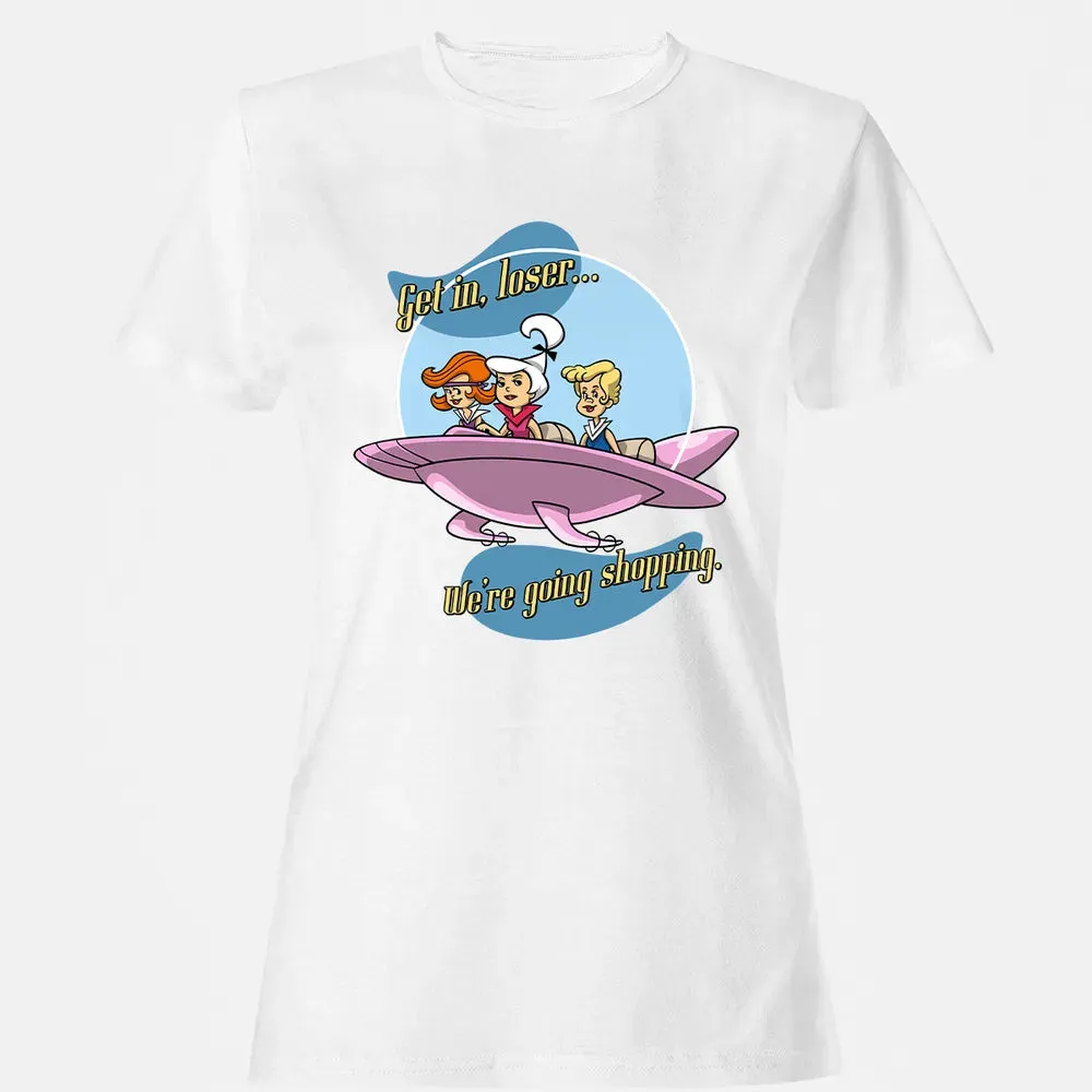Going Shopping In Jet Women's T-shirt - 16