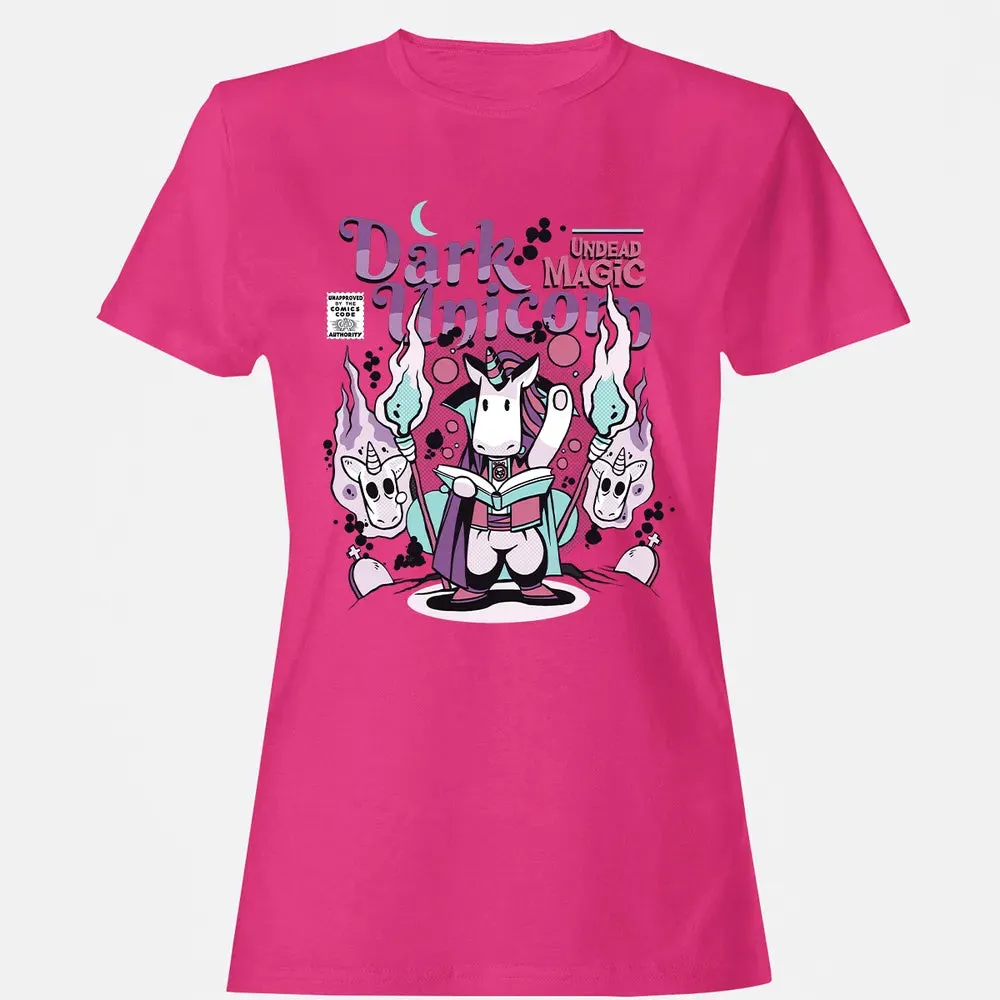Dark Unicorn Undead Magic Women's T-shirt - 6