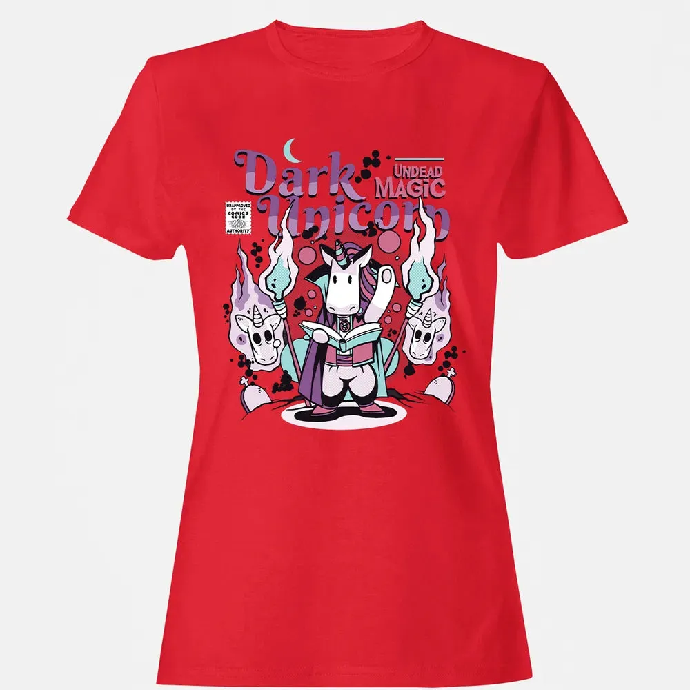 Dark Unicorn Undead Magic Women's T-shirt - 13