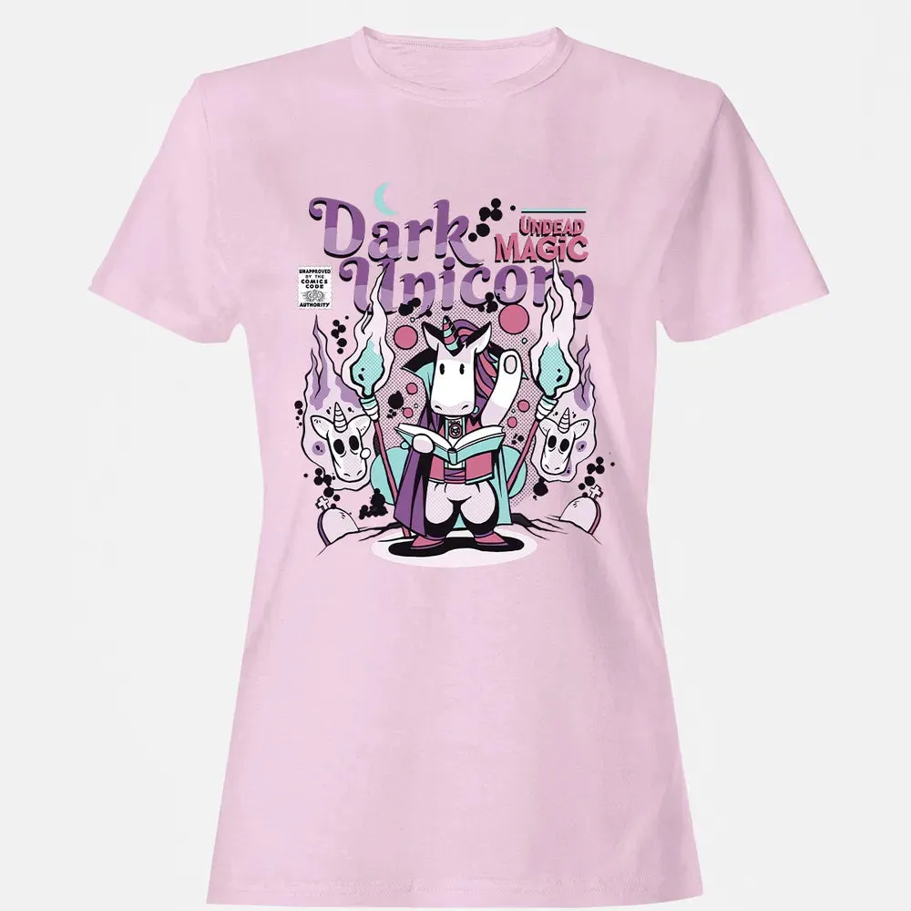 Dark Unicorn Undead Magic Women's T-shirt - 9