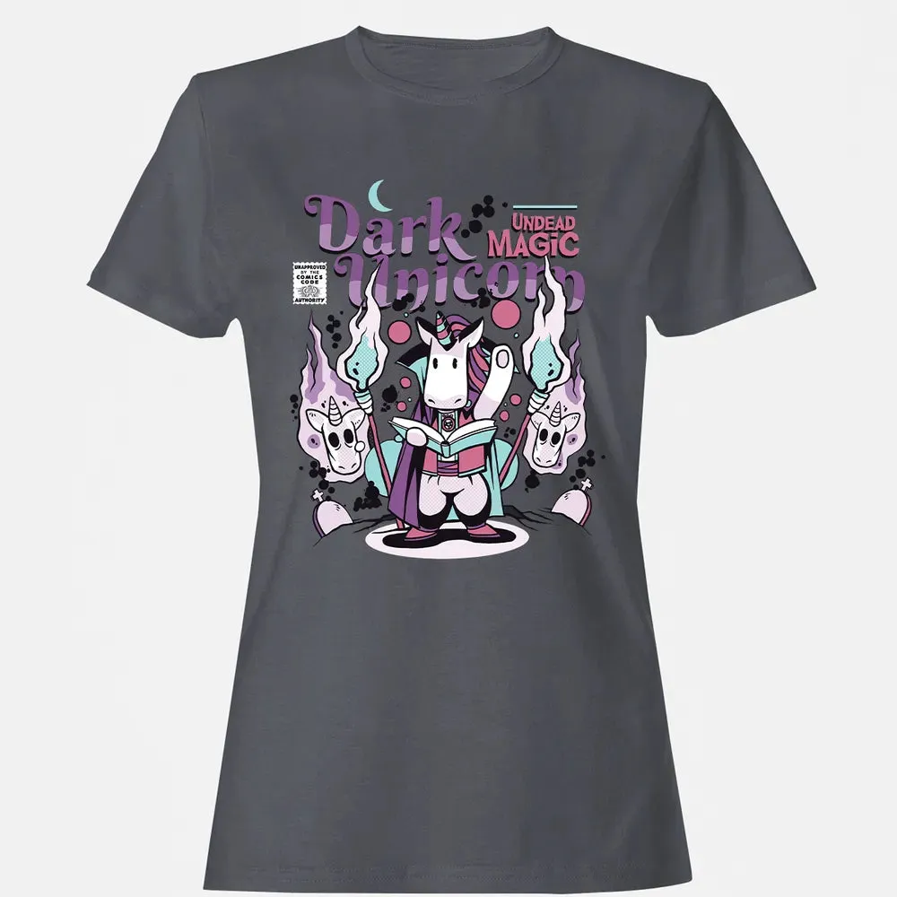 Dark Unicorn Undead Magic Women's T-shirt - 5